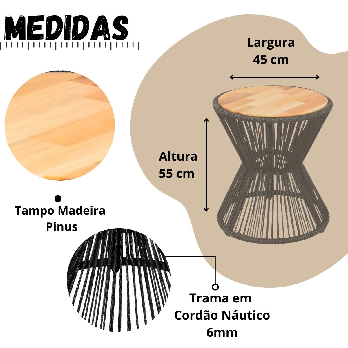 Mesa Ampulheta — foto 18
